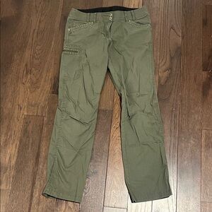 Exofficio Women's Green Straight Leg Pants